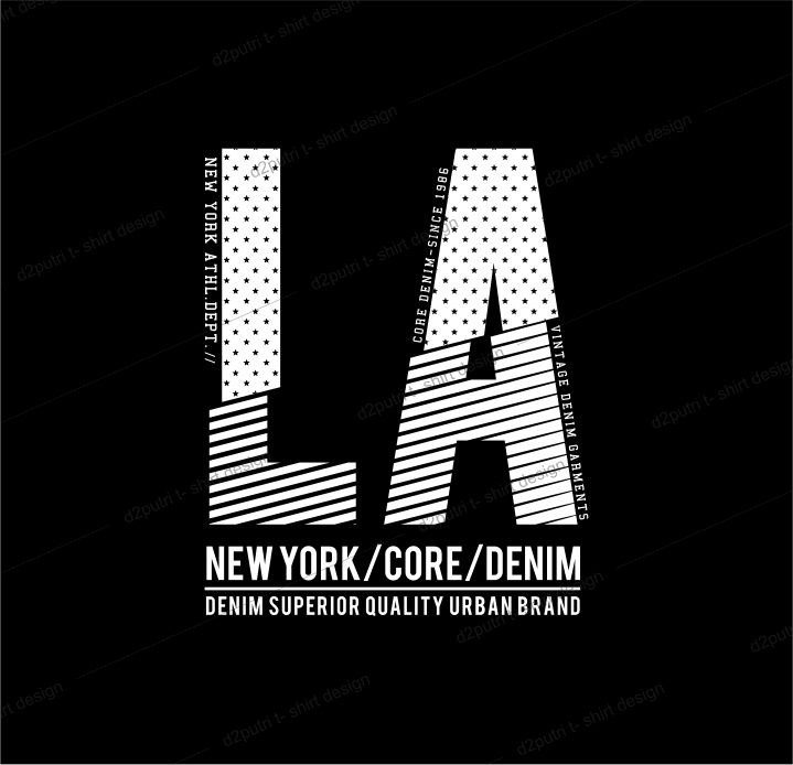 t shirt design graphic, vector, illustration la new york city lettering typography