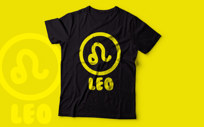 Pack of Zodiac signs colorful t shirts designs ready to print