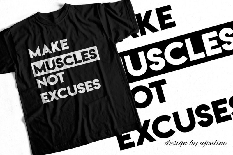 GYM BUNDLE – FITNESS – GYM T-Shirt Designs – Pack Of 10 – BEST DISCOUNTED OFFER EVER