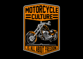 motorcycle culture t shirt designs for sale