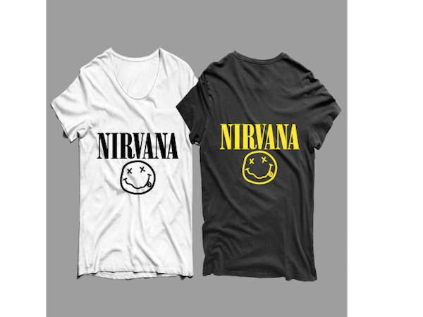nirvana t shirt design nirvana t shirt design