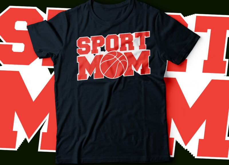 sport mom tshirt design | mom sporty | game mom