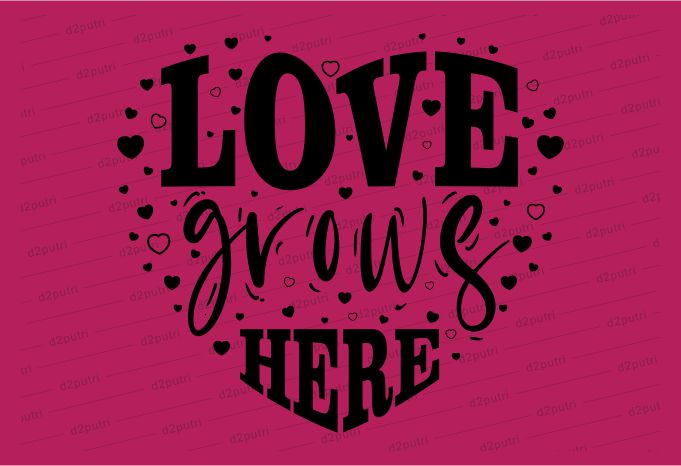 Free Love grows here funny quotes t shirt design graphic, vector, illustration motivation inspiration for woman and girls lettering typography