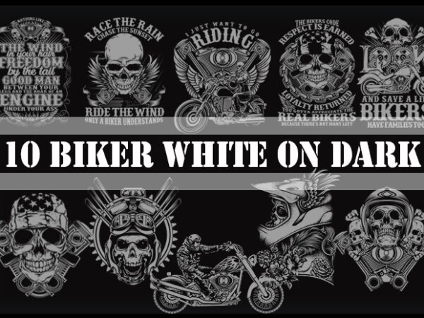 Bundle biker t shirt template