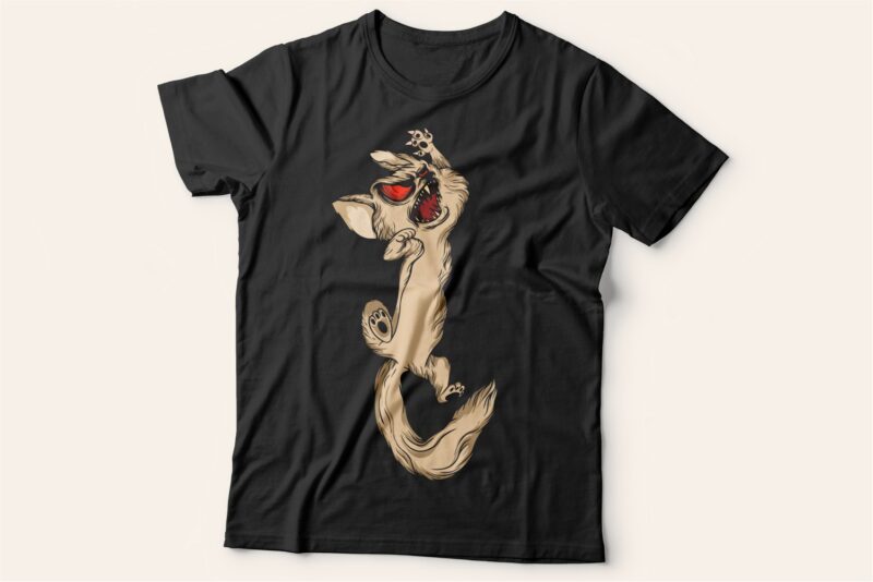 Funny and scary cat t shirt design bundle. Vector t-shirt design for commercial use. Cats illustration t shirt designs pack collection. Cartoon t shirt