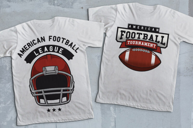 33 Football t-shirt design bundle