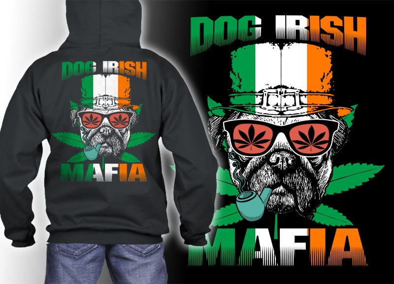 54 ST Patrick’s day irish tshirt designs bundles editable
