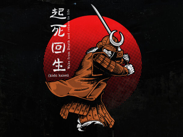 Samurai warrior design