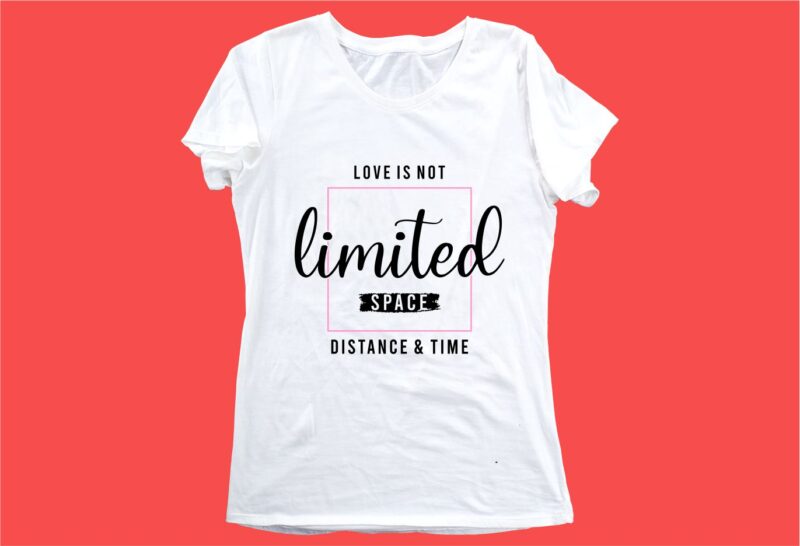 limited space funny quotes t shirt design graphic, vector, illustration motivation inspiration for woman and girls lettering typography