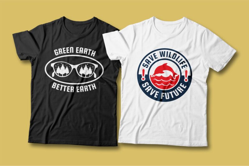 Earth day creative slogan t shirt designs Bundle vector editable. Earth day quotes t-shirt design bundle, Earth day t shirt, Earth day quote, Environment slogan and quote, vector t shirt design pack collection