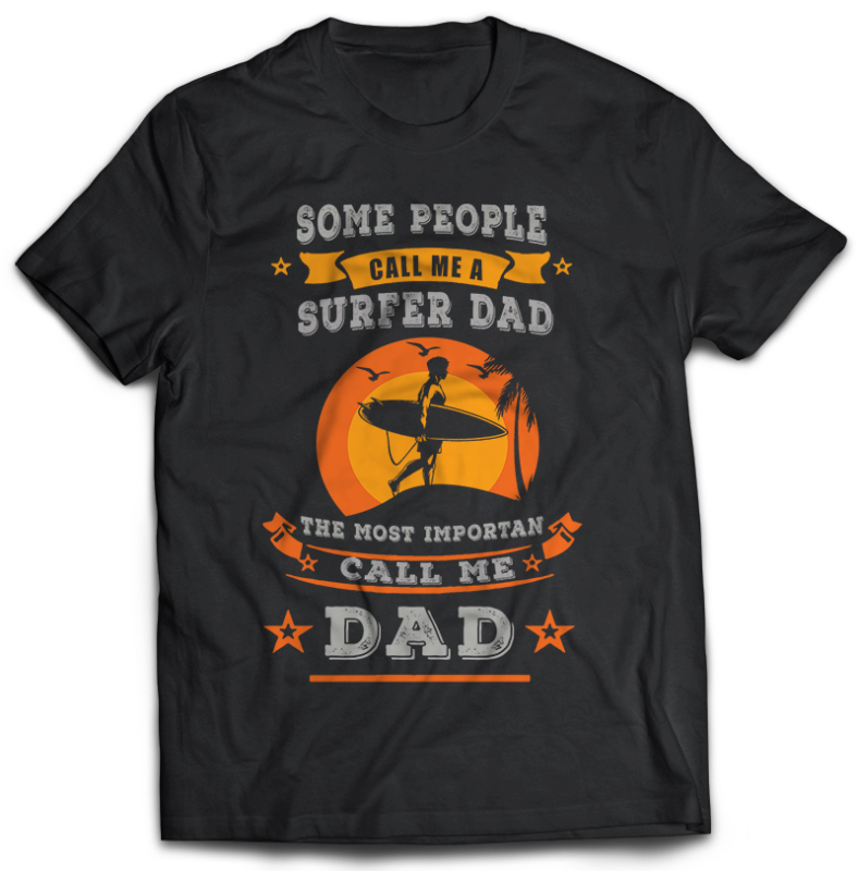 Download 65 Summer Beach Surfing Tshirt Designs Bundles Editable ...