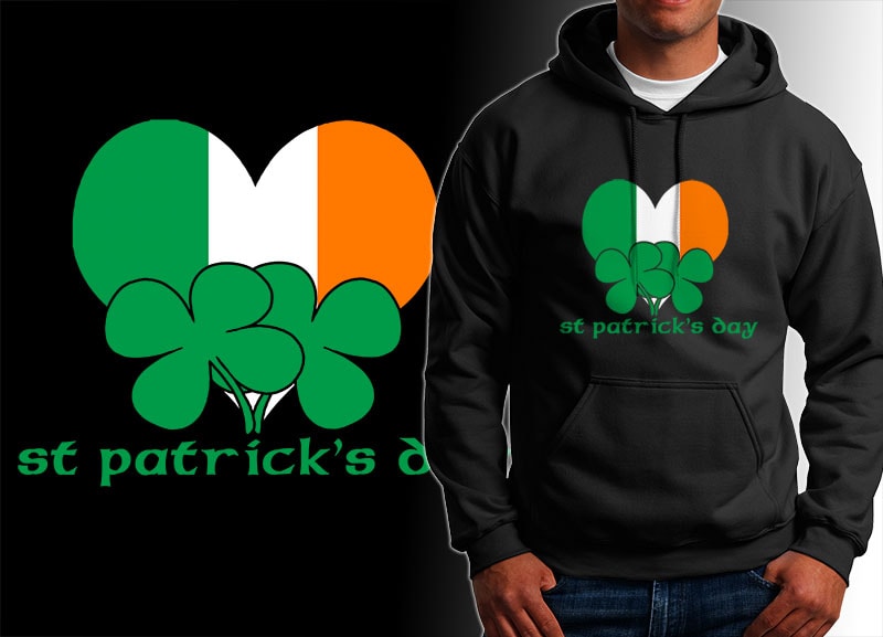 54 ST Patrick’s day irish tshirt designs bundles editable