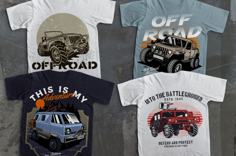 Offroad & truck T-shirt Collection