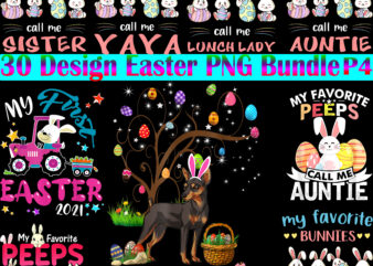 Easter PNG 30 Bundle P4, Bundle Easter, Happy Easter Day, Easter t shirt design