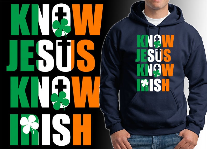 54 ST Patrick’s day irish tshirt designs bundles editable