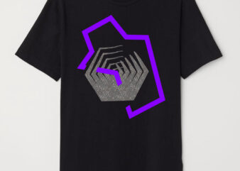 neon purple abstract design