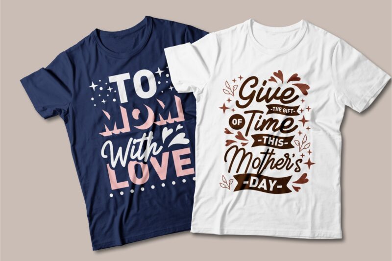 Mom t-shirt designs quotes bundle, Mother's day quotes SVG bundle, Mom ...