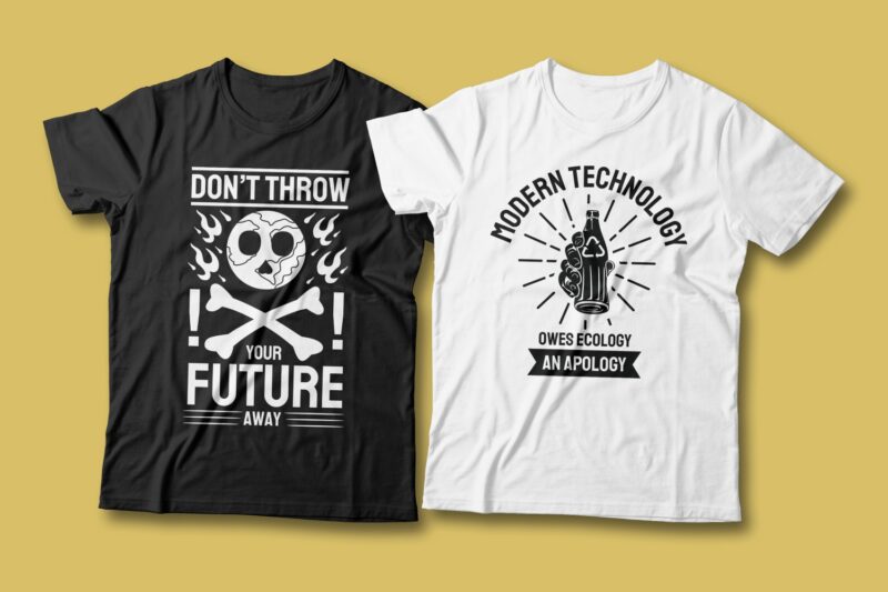 Earth day creative slogan t shirt designs Bundle vector editable. Earth day quotes t-shirt design bundle, Earth day t shirt, Earth day quote, Environment slogan and quote, vector t shirt design pack collection