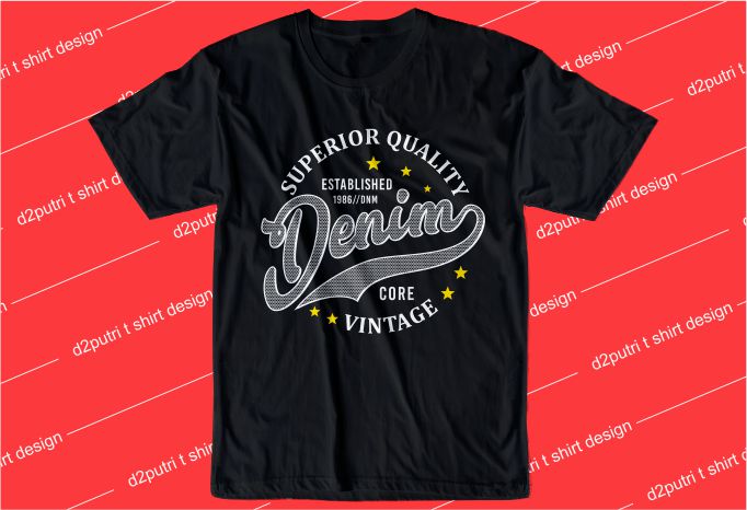 urban street t shirt design graphic, vector, illustration superior quality denim lettering typography