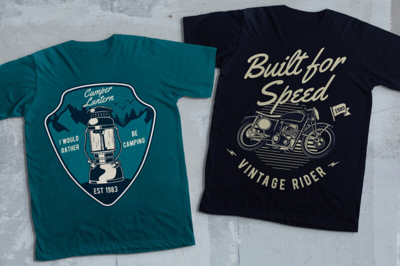 Huge Bundle of 100 Vector T-Shirt designs!!