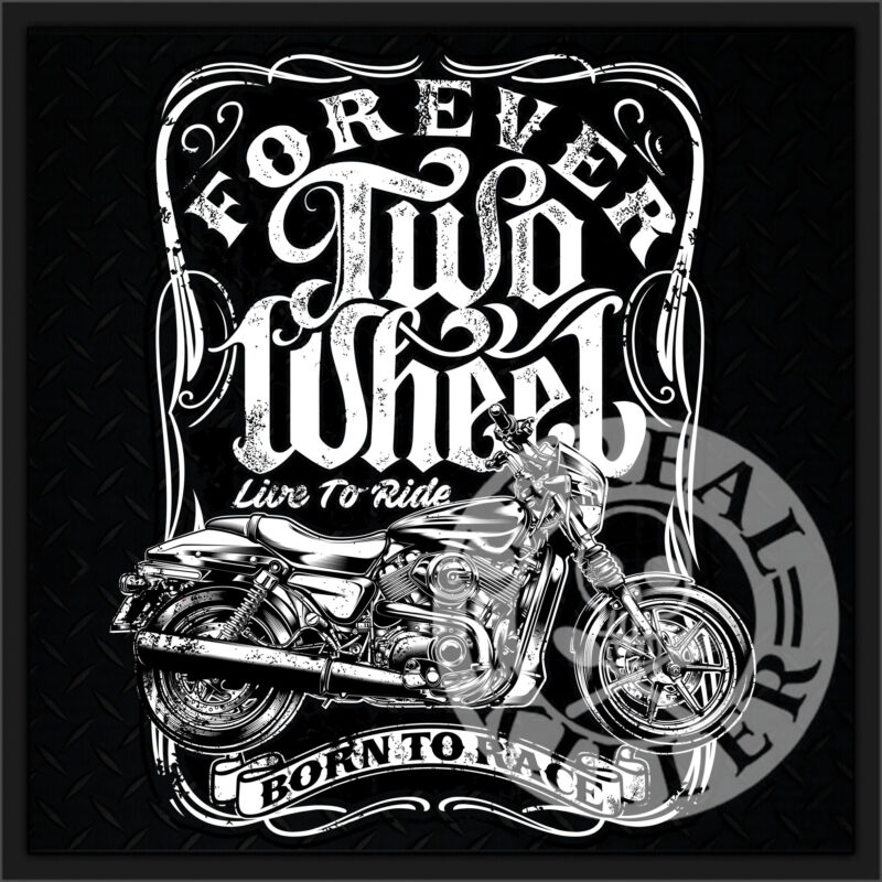 t-shirt vector Bikers, Rockabilly, Vintage Race Bundle vol 3