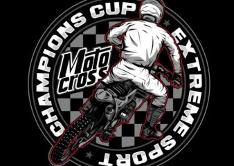 Motocross 1 t shirt designs for sale