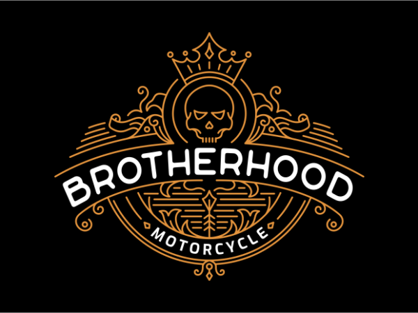 Brotherhood motorcycle 2 t shirt template