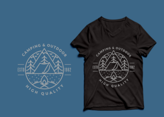 Camping & outdoor high quality – adventure tshirt designs , mountain tshirt designs , camping tshirt designs , adventure svg bundle, camping svg , mountain eps – commercial use