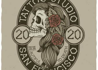 Tattoo Studio t shirt designs for sale