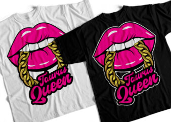 Taurus queen T-Shirt Design