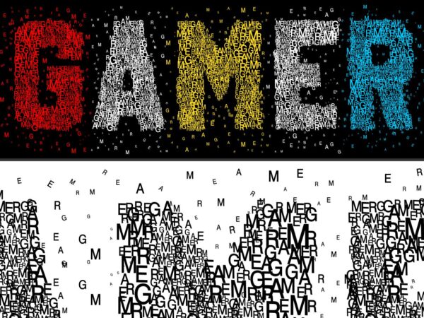 Gamer gaming game t shirt design graphic, vector, illustration gamer unique lettering typography