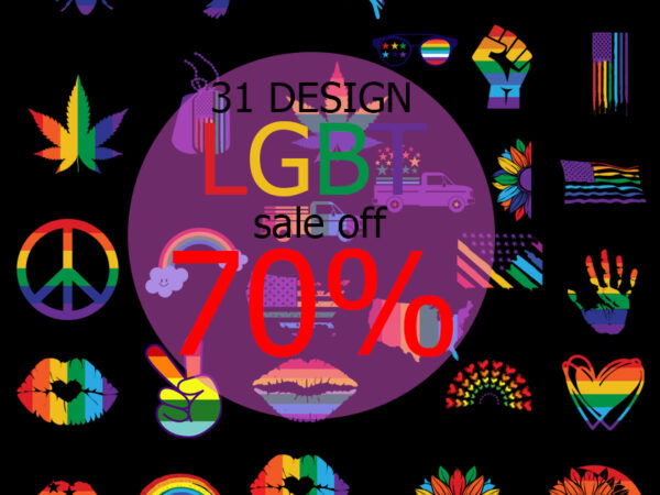 Lgbt bundle svg, sale off 70% lgbt, peace svg, gay svg, cannabis svg, sunflower svg, lips svg, bee svg, bird svg png dxf eps instant download t shirt vector graphic