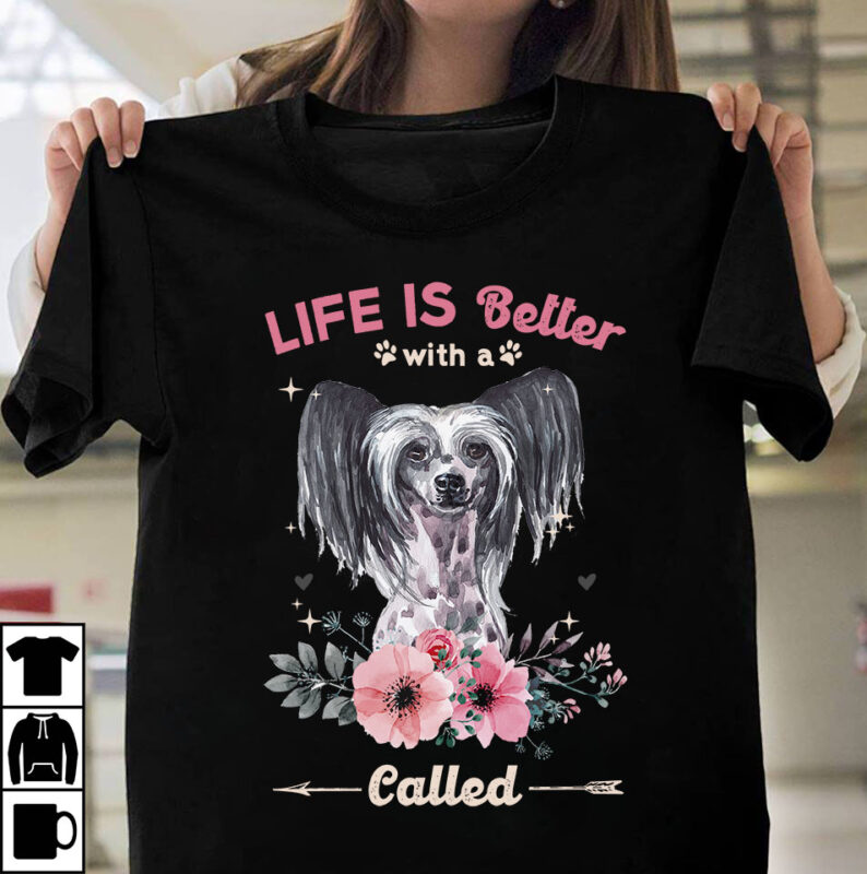 1 DESIGN 50 VERSIONS – DOGS Life is better with a dog called