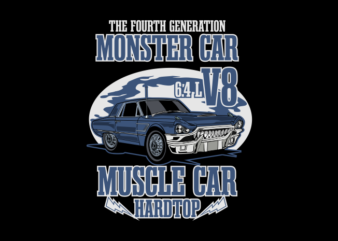 MONSTER CAR BIRD TYPE t shirt designs for sale