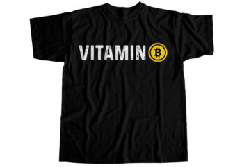 Bitcoin vitamin b T-Shirt Design