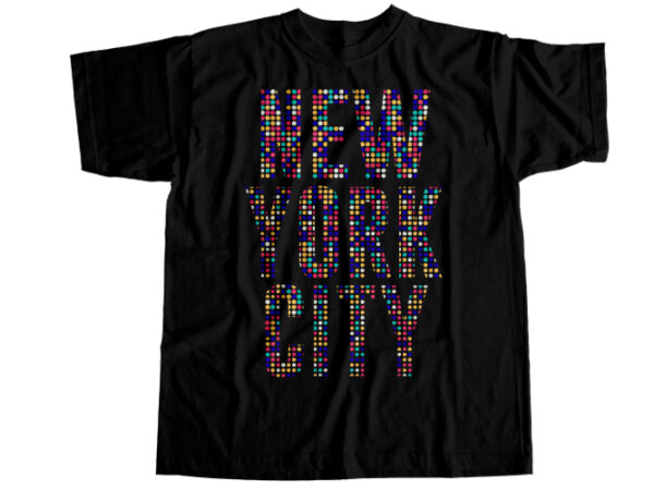 New york city t-shirt design