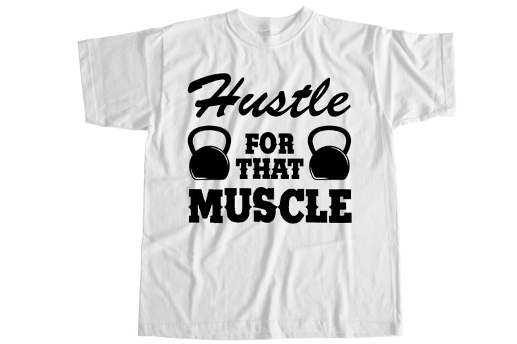 Gym T-Shirt Design Bundle