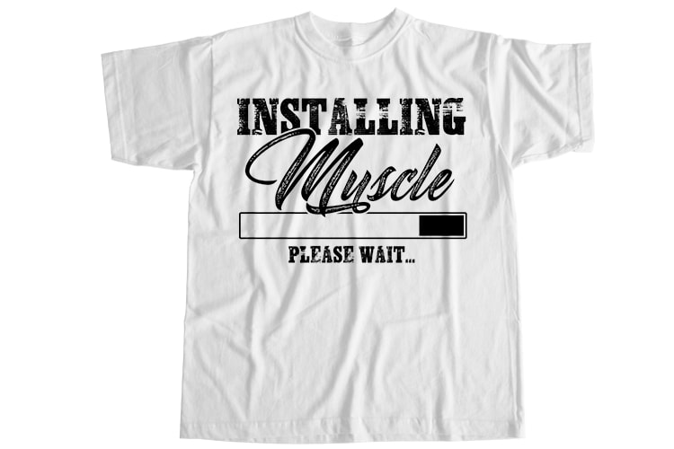 Gym T-Shirt Design Bundle