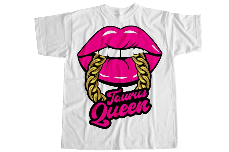 Taurus queen T-Shirt Design