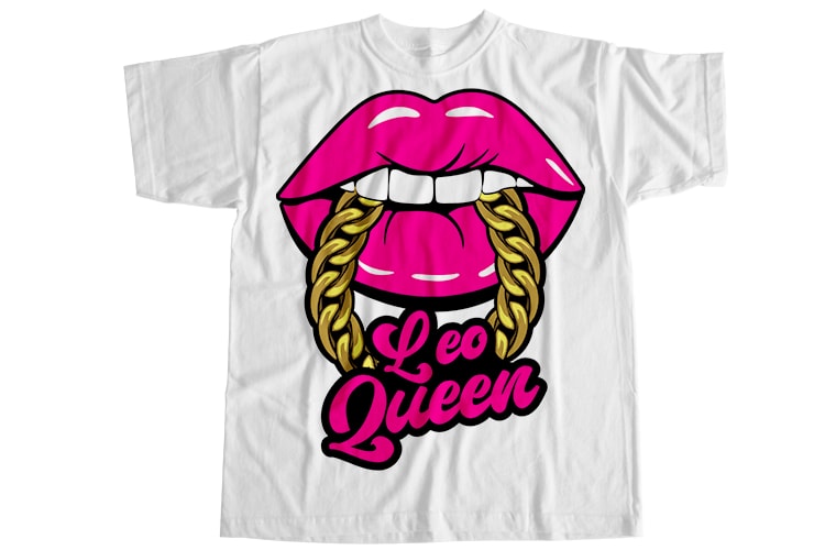 Leo queen T-Shirt Design