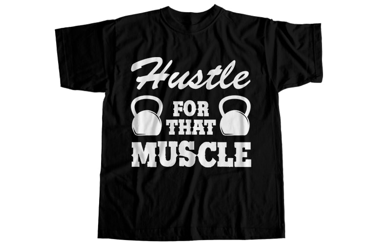 Gym T-Shirt Design Bundle