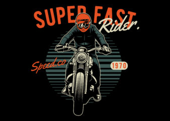 Rider T-shirt design