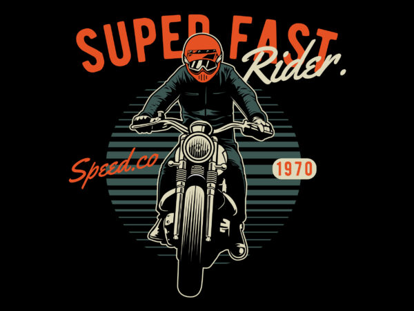 Rider t-shirt design