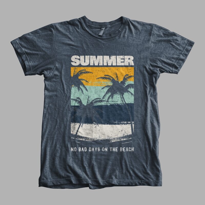 20 T-shirt design Summer Bundle