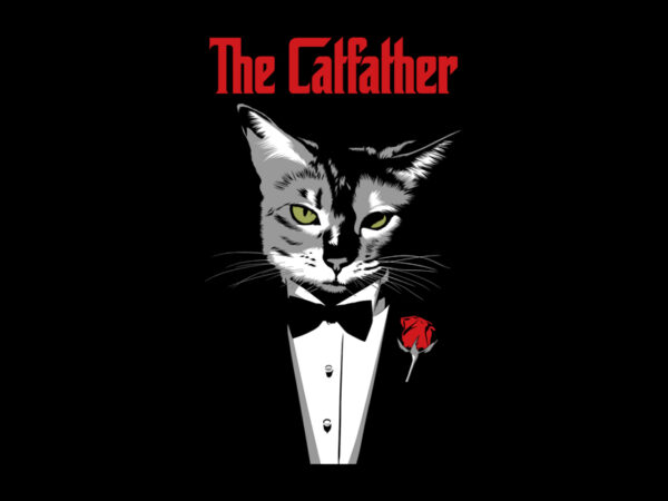 The catfather t shirt designs for sale