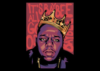 The Notorious BIG t shirt designs for sale