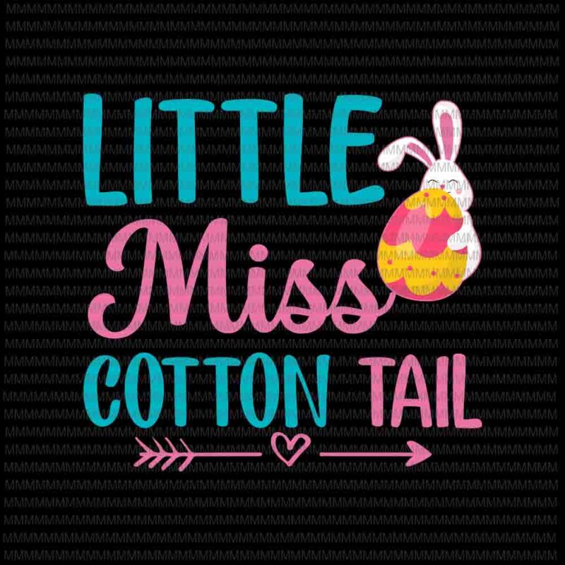 Easter day svg, Little Miss Cotton Tall Svg, Bunny Peeps Quarantine, Bunny Easter Day Svg Rabbit Easter day