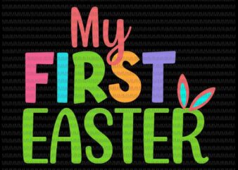 Easter day svg, My First Easter Svg, Bunny Peeps Quarantine, Bunny Easter Day Svg Rabbit Easter day vector clipart