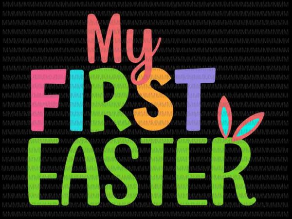 Easter day svg, my first easter svg, bunny peeps quarantine, bunny easter day svg rabbit easter day vector clipart