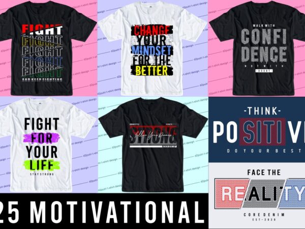 T shirt design bundle graphic, vector, illustration motivational inspirational quotes slogan vintage lettering typography